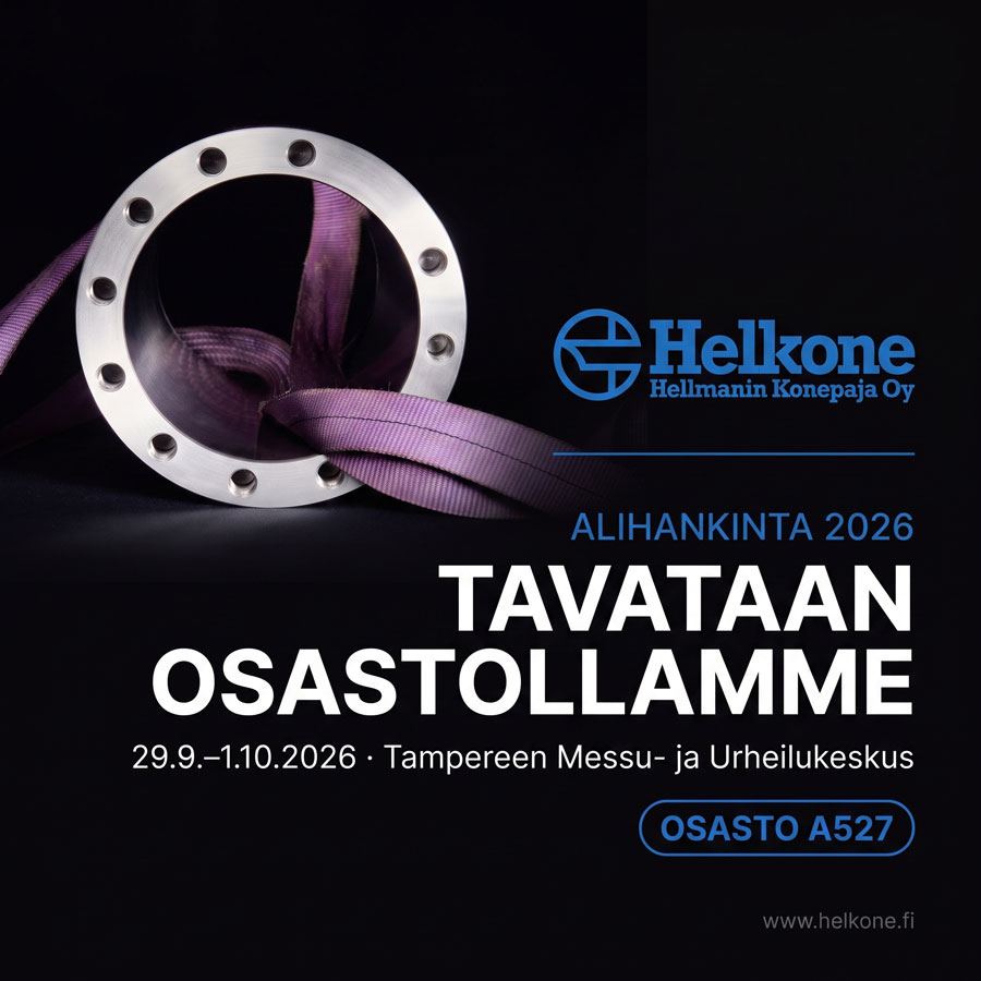 helmannin konepaja - alihankinta 2026 -messut tampere